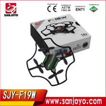 Mini Drone with Wifi Real time 0.3MP Camera F19W 2.4Ghz quadcopter Path flight Phone control drone